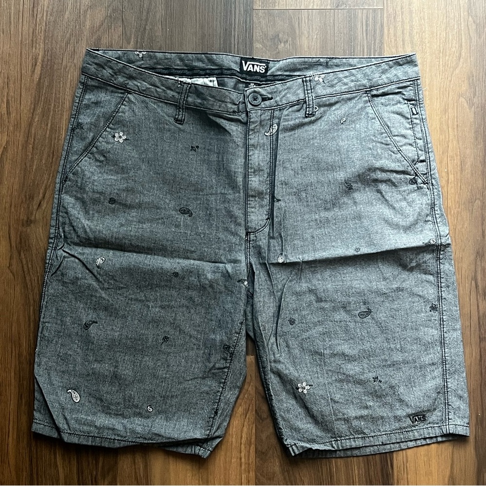 Gray Vans shorts size 36